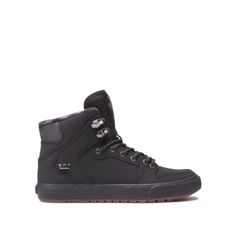 Zapatillas Altas Supra Argentina Niños - VAIDER COLD WEATHER Negras (JLRKA-5702)